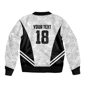 Custom Egypt Football Bomber Jacket 2026 Glory Run White Edition