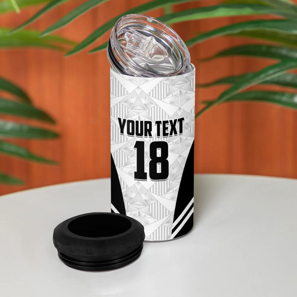 Custom Egypt Football 4 in 1 Can Cooler Tumbler 2026 Glory Run White Edition