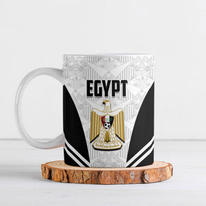 Custom Egypt Football Ceramic Mug 2026 Glory Run White Edition