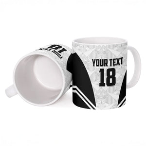 Custom Egypt Football Ceramic Mug 2026 Glory Run White Edition