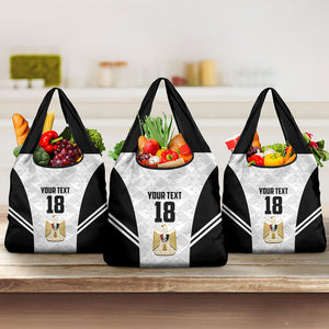 Custom Egypt Football Grocery Bag 2026 Glory Run White Edition