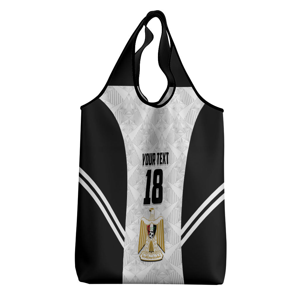 Custom Egypt Football Grocery Bag 2026 Glory Run White Edition
