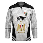 Custom Egypt Football Hockey Jersey 2026 Glory Run White Edition