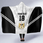 Custom Egypt Football Hooded Blanket 2026 Glory Run White Edition