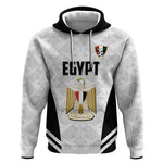 Custom Egypt Football Hoodie 2026 Glory Run White Edition