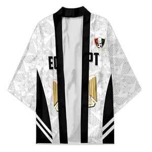Custom Egypt Football Kimono 2026 Glory Run White Edition