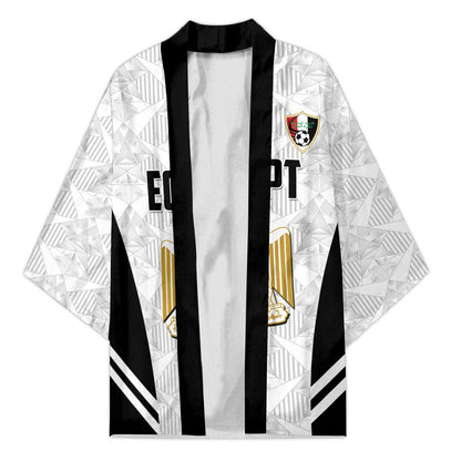 Custom Egypt Football Kimono 2026 Glory Run White Edition