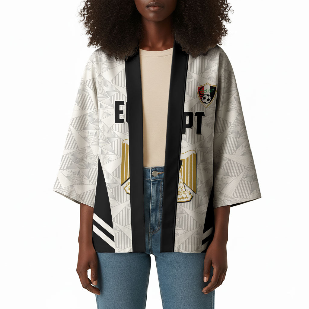Custom Egypt Football Kimono 2026 Glory Run White Edition