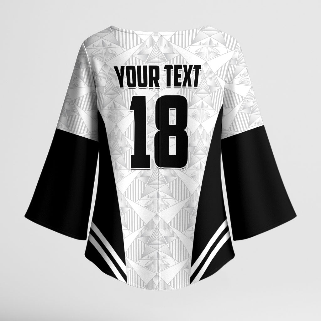 Custom Egypt Football Kimono Sleeve Blouse 2026 Glory Run White Edition