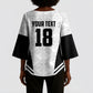 Custom Egypt Football Kimono Sleeve Blouse 2026 Glory Run White Edition