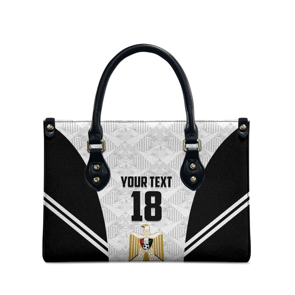 Custom Egypt Football Leather Bag 2026 Glory Run White Edition
