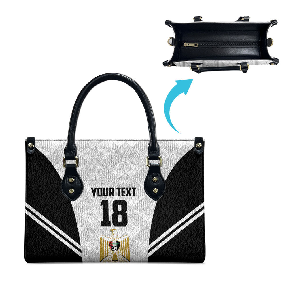 Custom Egypt Football Leather Bag 2026 Glory Run White Edition