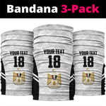 Custom Egypt Football Neck Gaiter 2026 Glory Run White Edition