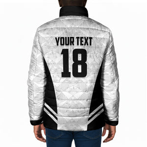 Custom Egypt Football Padded Jacket 2026 Glory Run White Edition