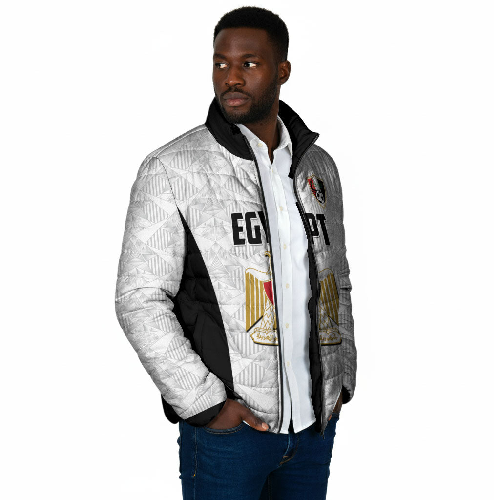 Custom Egypt Football Padded Jacket 2026 Glory Run White Edition
