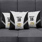 Custom Egypt Football Pillow Cover 2026 Glory Run White Edition