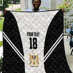 Custom Egypt Football Quilt 2026 Glory Run White Edition