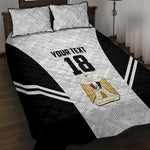 Custom Egypt Football Quilt Bed Set 2026 Glory Run White Edition