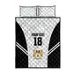 Custom Egypt Football Quilt Bed Set 2026 Glory Run White Edition