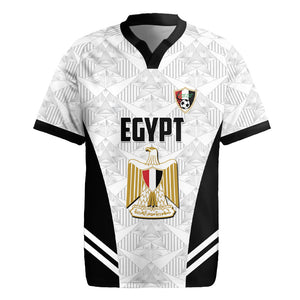 Custom Egypt Football Rugby Jersey 2026 Glory Run White Edition