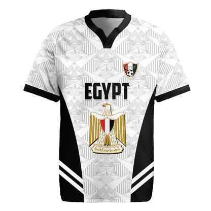 Custom Egypt Football Rugby Jersey 2026 Glory Run White Edition