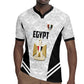 Custom Egypt Football Rugby Jersey 2026 Glory Run White Edition