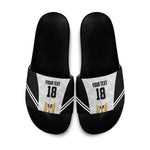 Custom Egypt Football Slide Sandals 2026 Glory Run White Edition