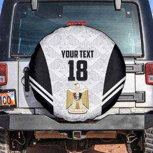 Custom Egypt Football Spare Tire Cover 2026 Glory Run White Edition