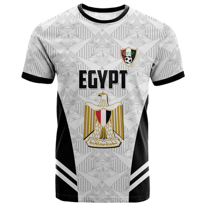Custom Egypt Football T shirt 2026 Glory Run White Edition