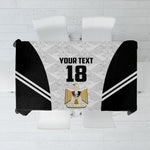 Custom Egypt Football Tablecloth 2026 Glory Run White Edition