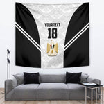 Custom Egypt Football Tapestry 2026 Glory Run White Edition