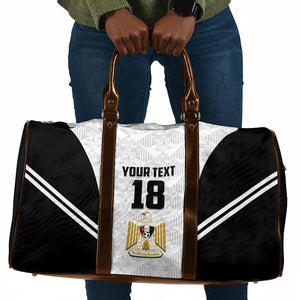 Custom Egypt Football Travel Bag 2026 Glory Run White Edition