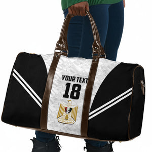 Custom Egypt Football Travel Bag 2026 Glory Run White Edition