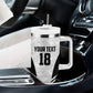 Custom Egypt Football Tumbler With Handle 2026 Glory Run White Edition