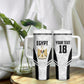 Custom Egypt Football Tumbler With Handle 2026 Glory Run White Edition