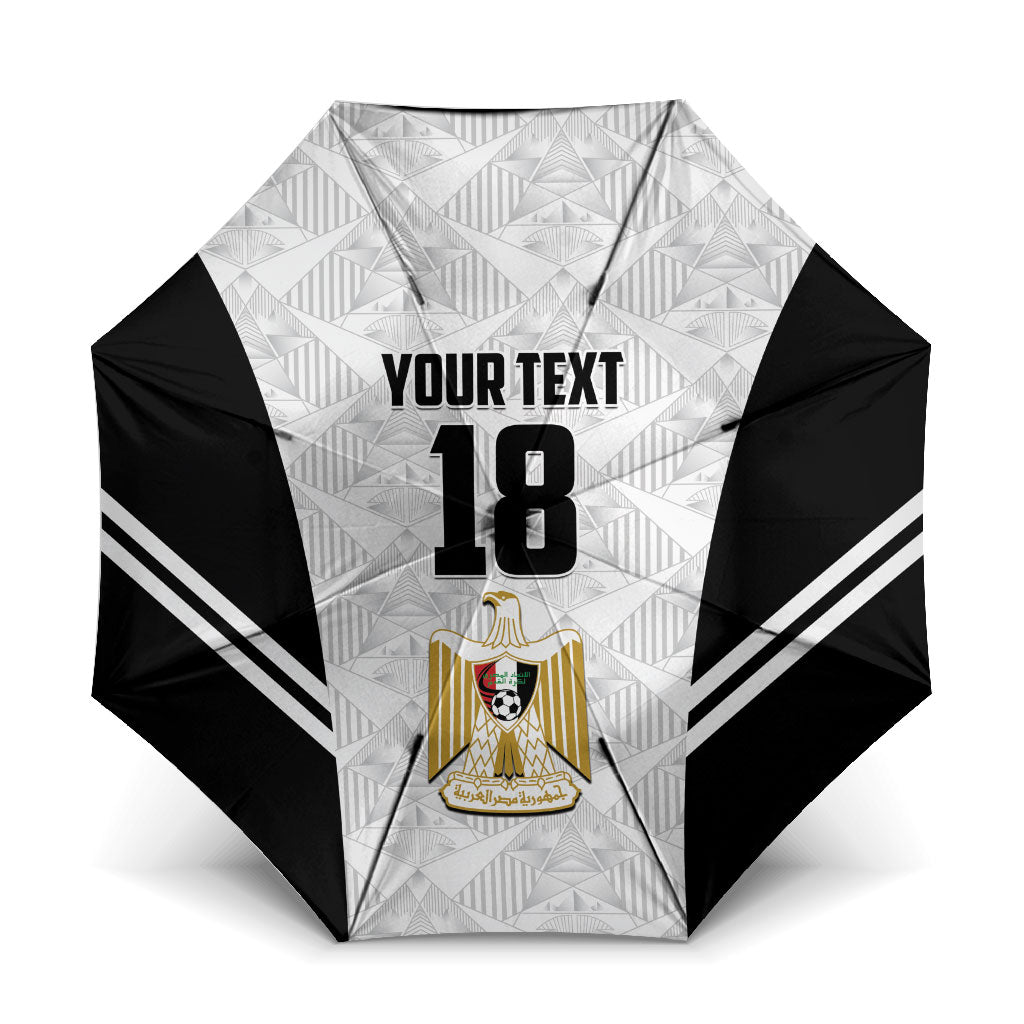 Custom Egypt Football Umbrella 2026 Glory Run White Edition
