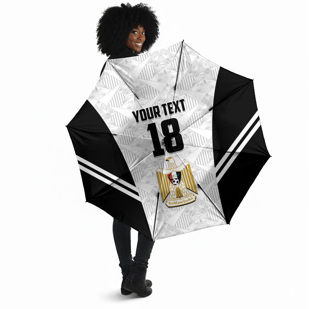Custom Egypt Football Umbrella 2026 Glory Run White Edition