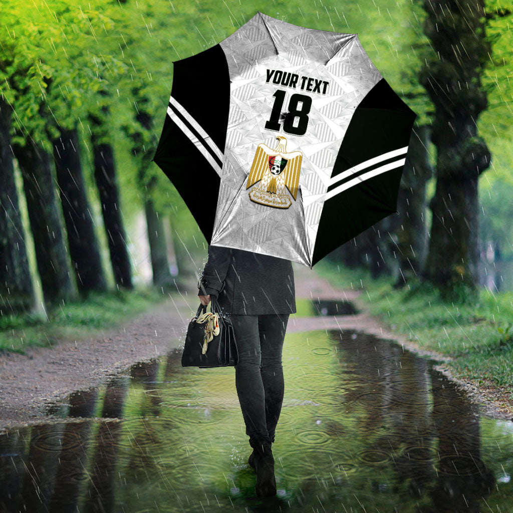 Custom Egypt Football Umbrella 2026 Glory Run White Edition