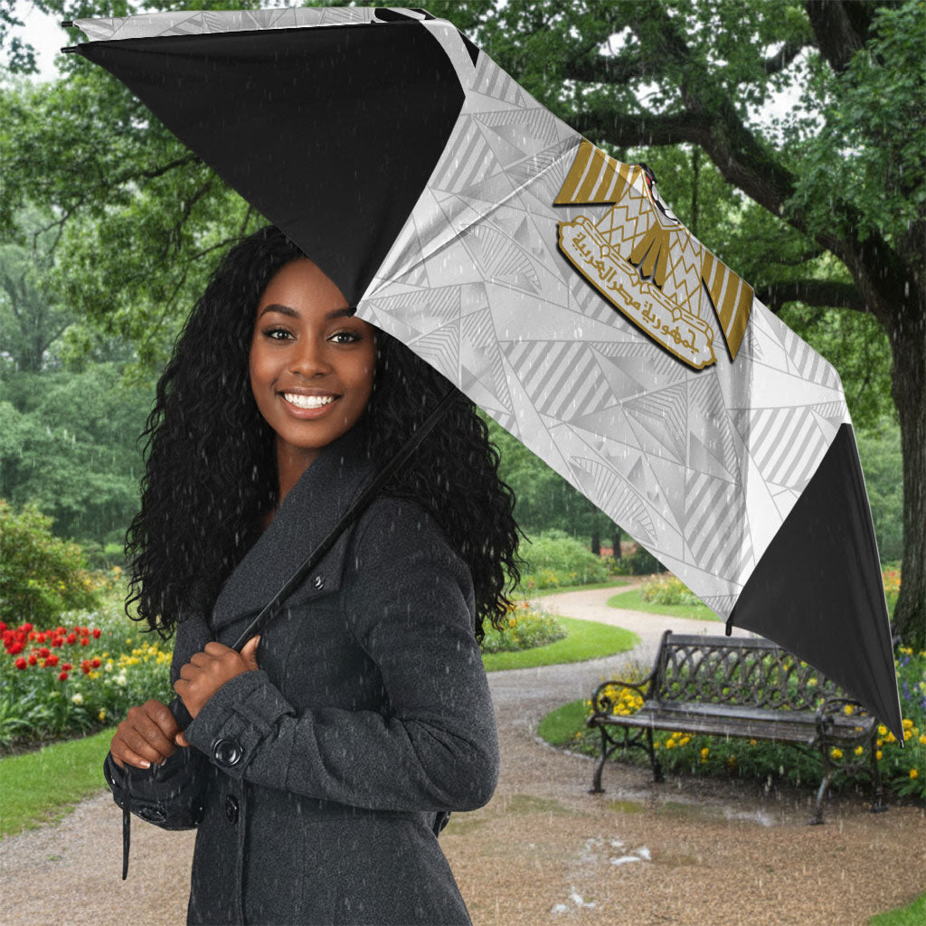 Custom Egypt Football Umbrella 2026 Glory Run White Edition