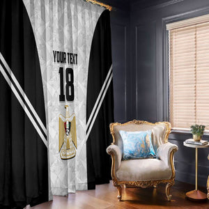 Custom Egypt Football Window Curtain 2026 Glory Run White Edition