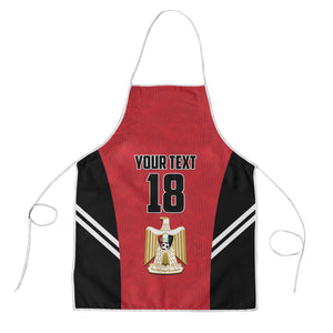 Custom Egypt Football Apron 2026 Glory Run Red Edition