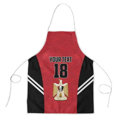 Custom Egypt Football Apron 2026 Glory Run Red Edition