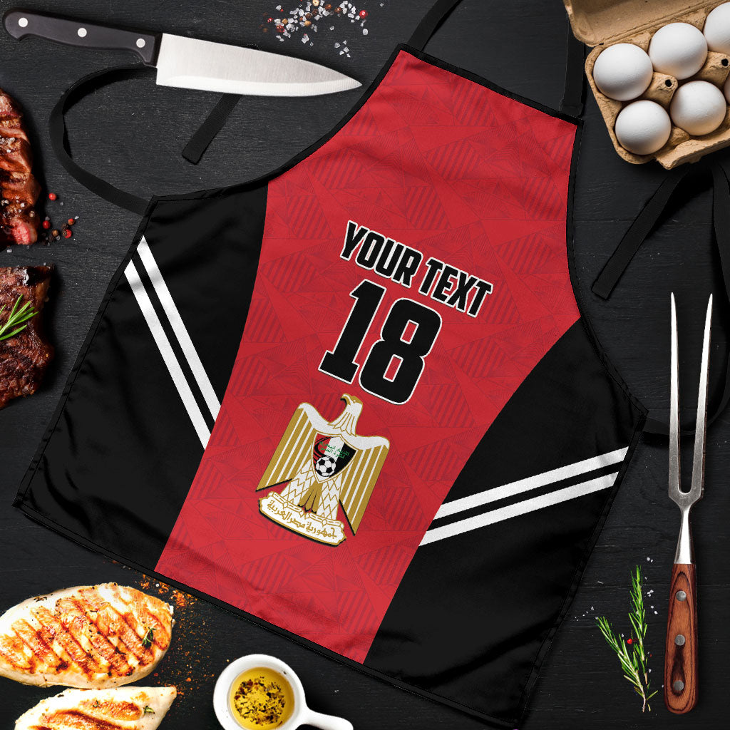 Custom Egypt Football Apron 2026 Glory Run Red Edition
