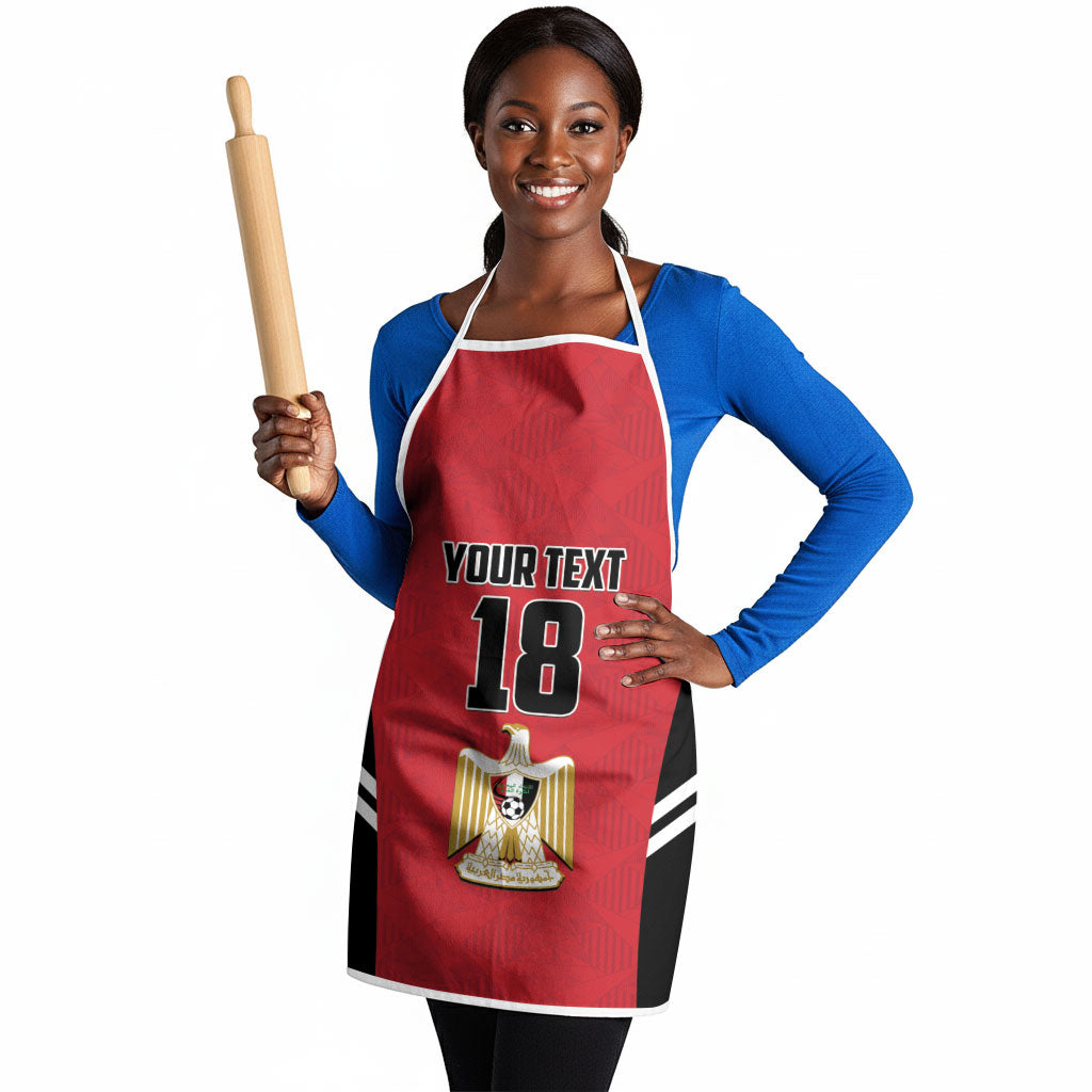 Custom Egypt Football Apron 2026 Glory Run Red Edition