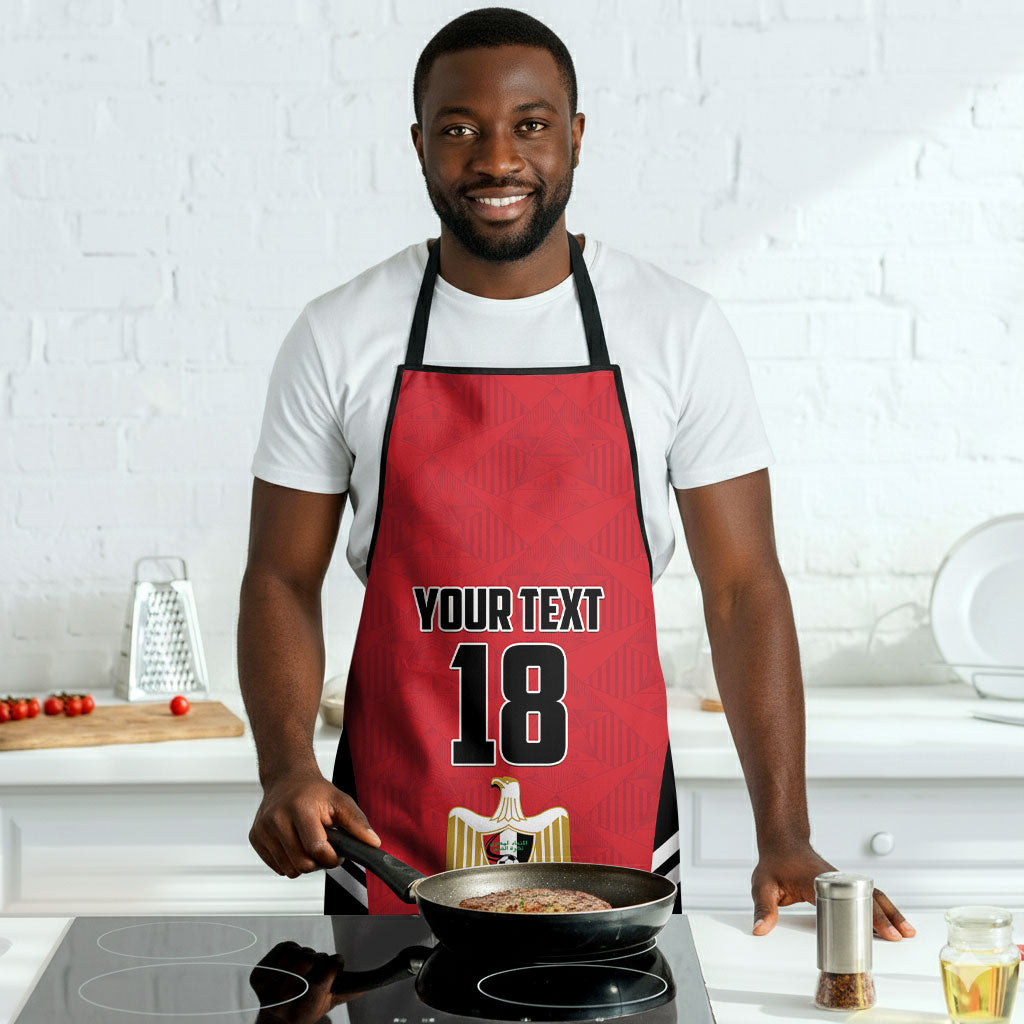 Custom Egypt Football Apron 2026 Glory Run Red Edition