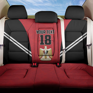 Custom Egypt Football Back Car Seat Cover 2026 Glory Run Red Edition