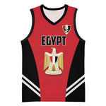 Custom Egypt Football Basketball Jersey 2026 Glory Run Red Edition