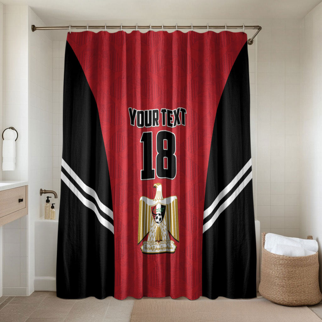 Custom Egypt Football Bathroom Set 2026 Glory Run Red Edition