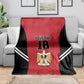 Custom Egypt Football Blanket 2026 Glory Run Red Edition