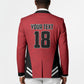 Custom Egypt Football Blazer 2026 Glory Run Red Edition